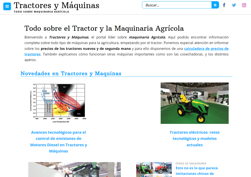 Tractores y Maquinas: The digital gear of agricultural machinery